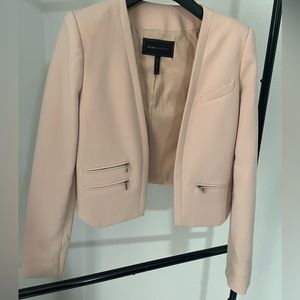BCBGMAXAZRIA pink-nude blazer